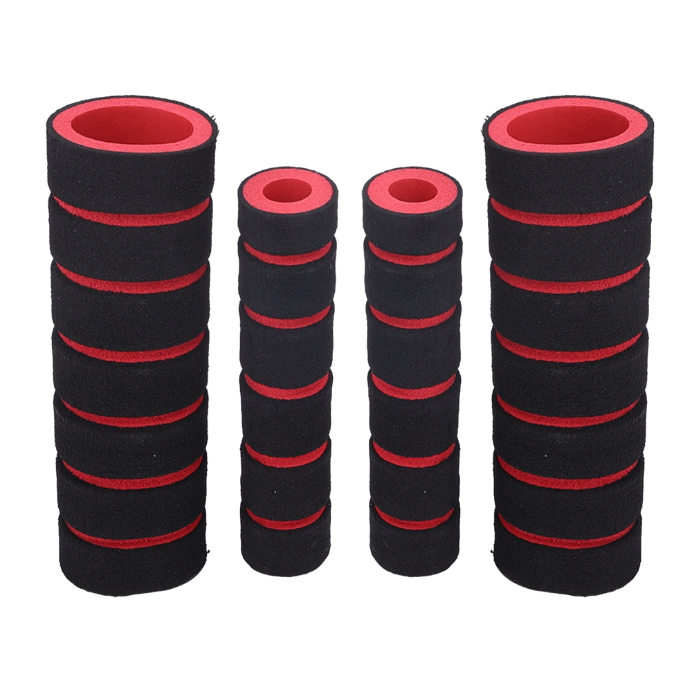 Мотоциклетные губчатые ручки, противоскользящие мягкие губчатые чехлы для тормозных рычагов высокой плотности для мотоциклов, электронных велосипедов, трехколесных велосипедов