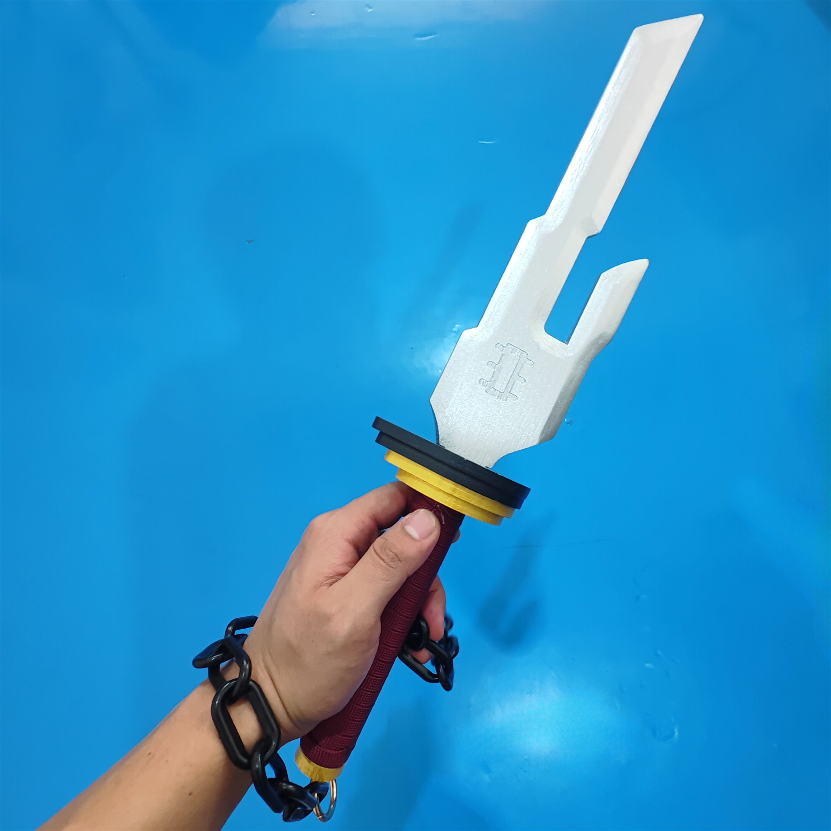 Jujutsu Kaisen Toji Fushiguro 무기 45cm Katana 검 천국의 거꾸로 된 창 코스프레 무기 대나무 모델 검 선물 소년 장난감