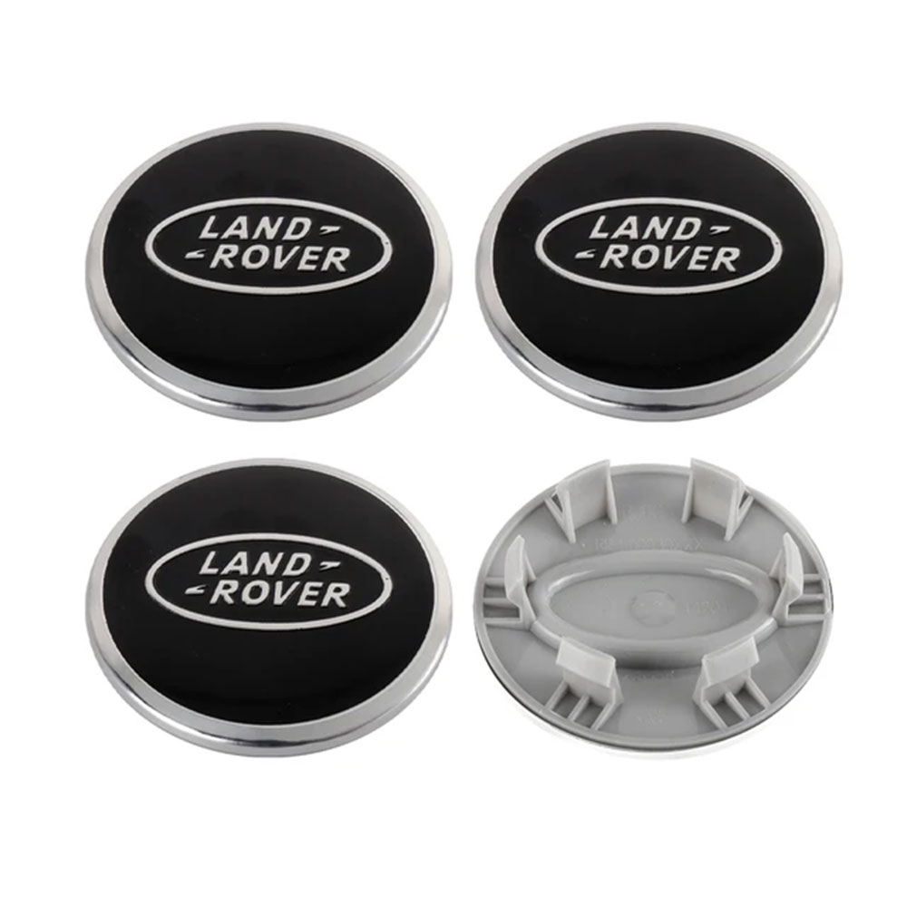 4 Uds ABS 63mm 62mm tapa central de rueda de coche insignia de cubierta de cubo para Land Rover Freelander 2 L2 LF L319 L462 Range Sport Evoque Discovery