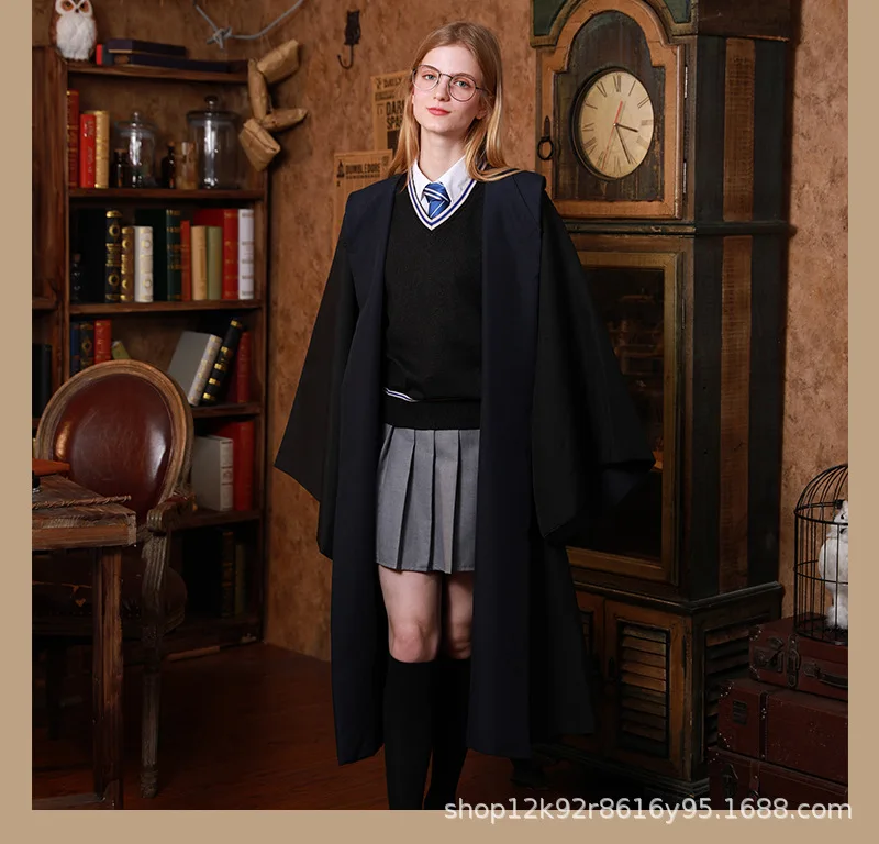 S-XXL 大人ハリーズコスプレ魔法のケープマントローブポッターズハーマイオニーグリフィンドールホリデーハロウィンカレッジコスチュームアクセサリーギフト