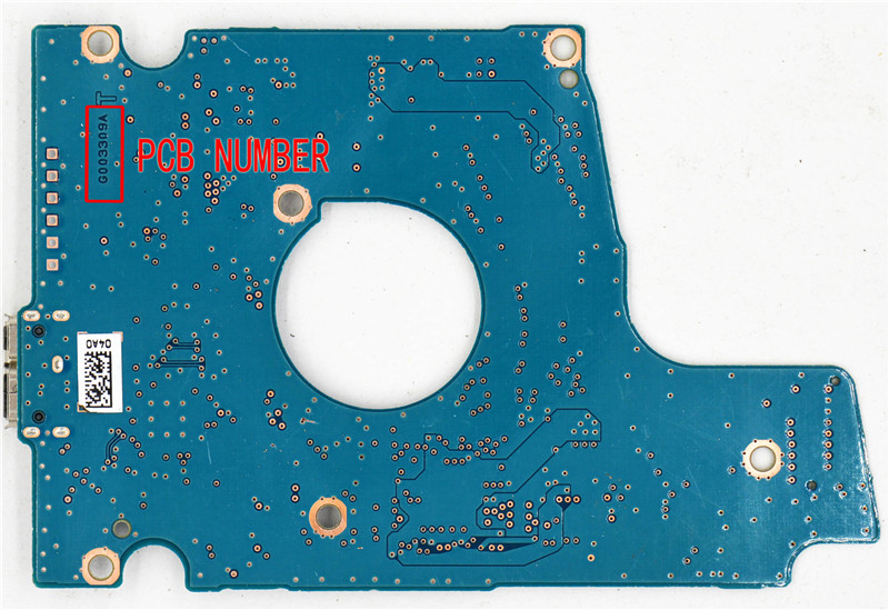 G0039A G0034A G4330A G3448A G003309A G003250A Ổ Cứng HDD Toshiba PCB / Logic Ban/MQ04UBF100 MQ04UBD200