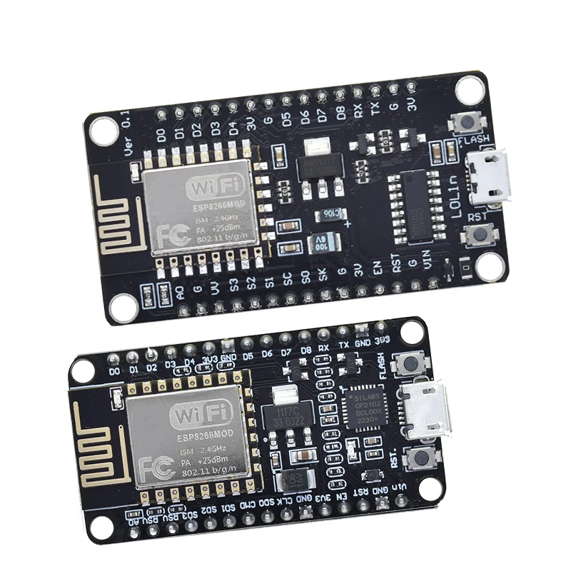 Wireless Module CH340/CP2102/CH9102X NodeMcu V3 V2 Lua WIFI Internet of Things Development Board Based ESP8266 ESP-12E