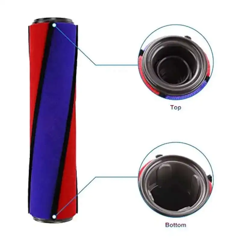 หัวแปรงเครื่องดูดฝุ่นสำหรับไดสัน V7 V8 V10 V11 V15 หัวแปรงพื้นแบบมีมอเตอร์แบบมือถืออุปกรณ์เสริมแบบถอดเปลี่ยนได้