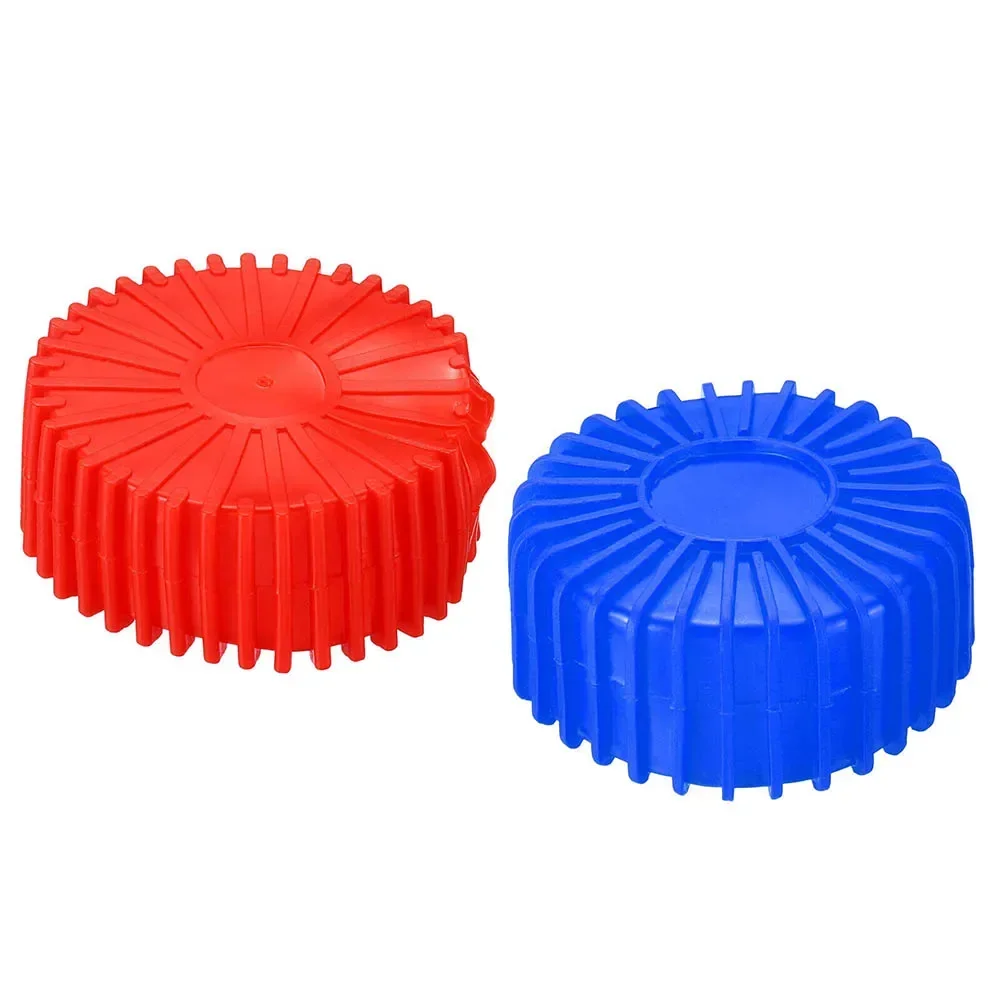 Cubierta de manómetro de goma, cubiertas protectoras para maletero de colector de 70mm, 64mm x 75mm, medidores HVAC, 2 uds.