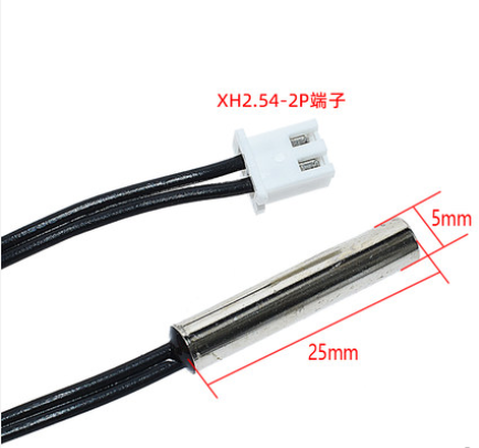 1 Uds 50cm Sensor de temperatura termistor NTC B3950 3435 2K 5K 10K 15K 20K 50K 100K 1% sonda de aire acondicionado para W1209