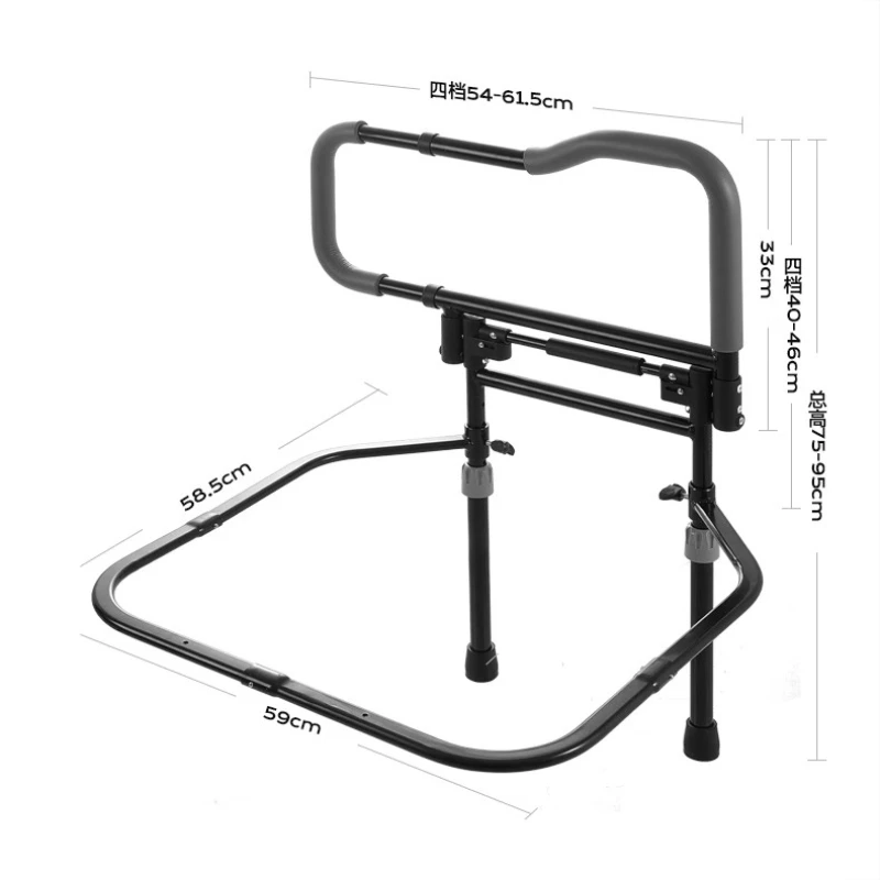 Side Handle Senior Bed Rails Safety Height Helper Disabled Senior Bed RailsNon-Slip Handle Sicurezza Letto Elderly Furniture