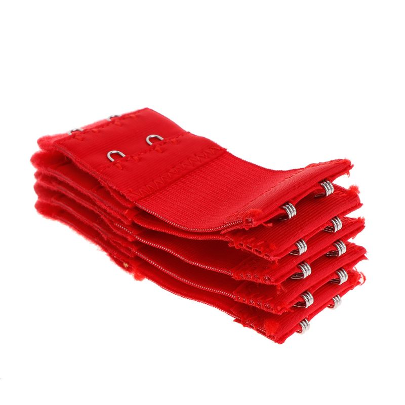 5Pcs Bra Extenders Strap Extension 2 Hooks 2 Rows Women Intimates Lengthened Bra Hook Extender Bra Intimates Accessories