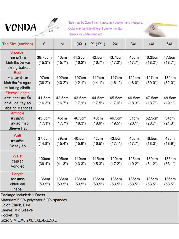 Vonda-女性用半袖マキシドレス,ボヘミアンプリント,カジュアルドレス,シンプルでエレガント,ロング,ラージサイズ,5xl,秋,2024