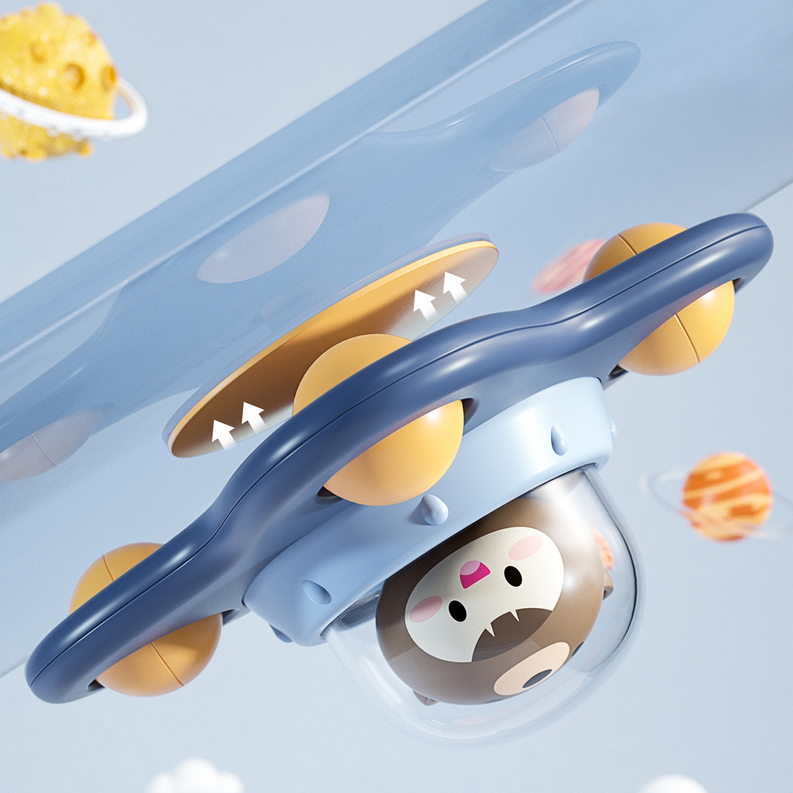 幼児用吸盤スピナーおもちゃ,子供用感覚玩具,男の子と女の子へのギフト,6-12-18ヶ月,1-3歳