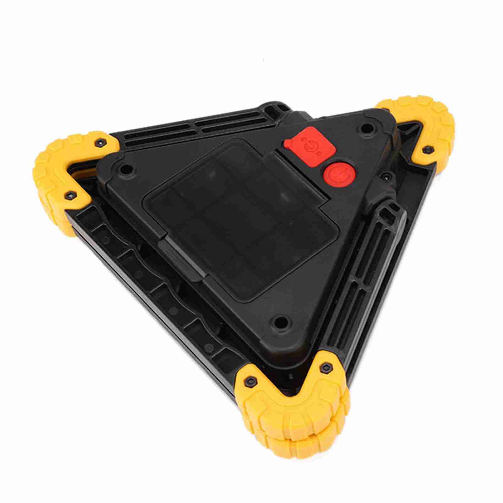 30W Multifunction Car Breakdown Emergency Safety Triangle Stop Sign with Red LED Warning Light LED Triangle Light Car Stop Sign