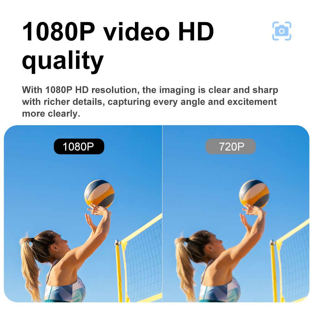 Ourlife Mini Camera 1080P WiFi Smart Home Security Camera Monitor Camcorders Video Surveillance Camera With Motion Tracking