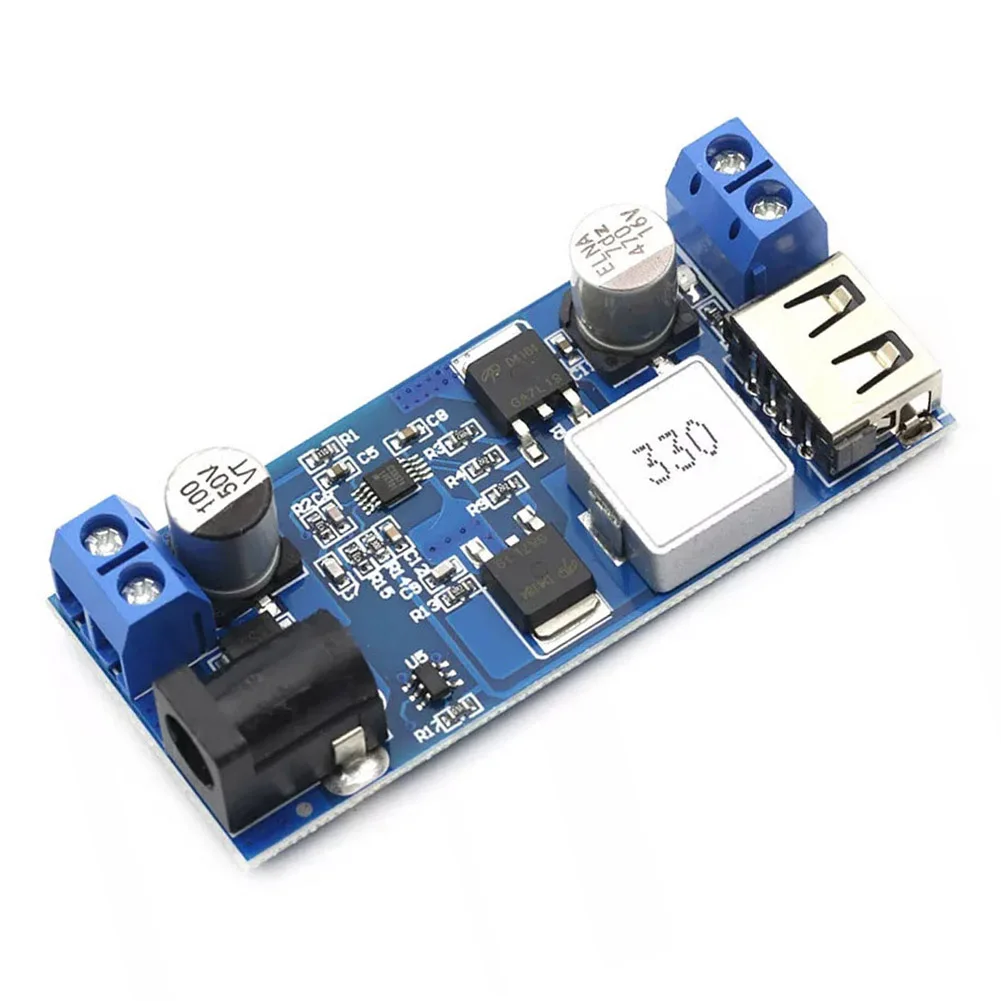DC-DC 24V/12V Zu 5V 5A Step Down Netzteil Buck Converter Ersetzen LM2596S Einstellbare USB Step-down Lade Modul Für Telefon