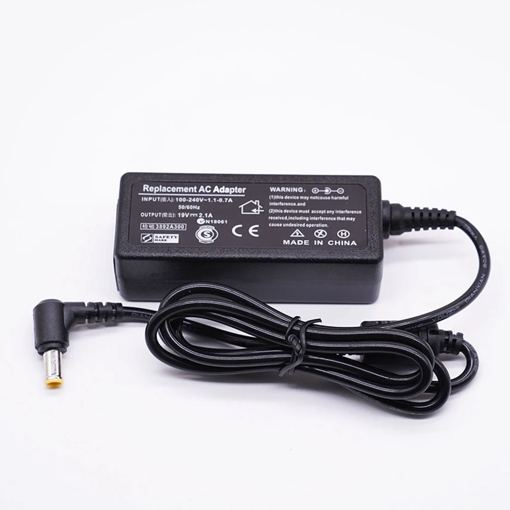 19V 2.1A 6.5*4.4MM Adapter FOR LG 24 inches LED LCD Monitor AP16B-A LCAP26B-E ADS-45FSN-19 19040GPCU Charger Power Supply cord