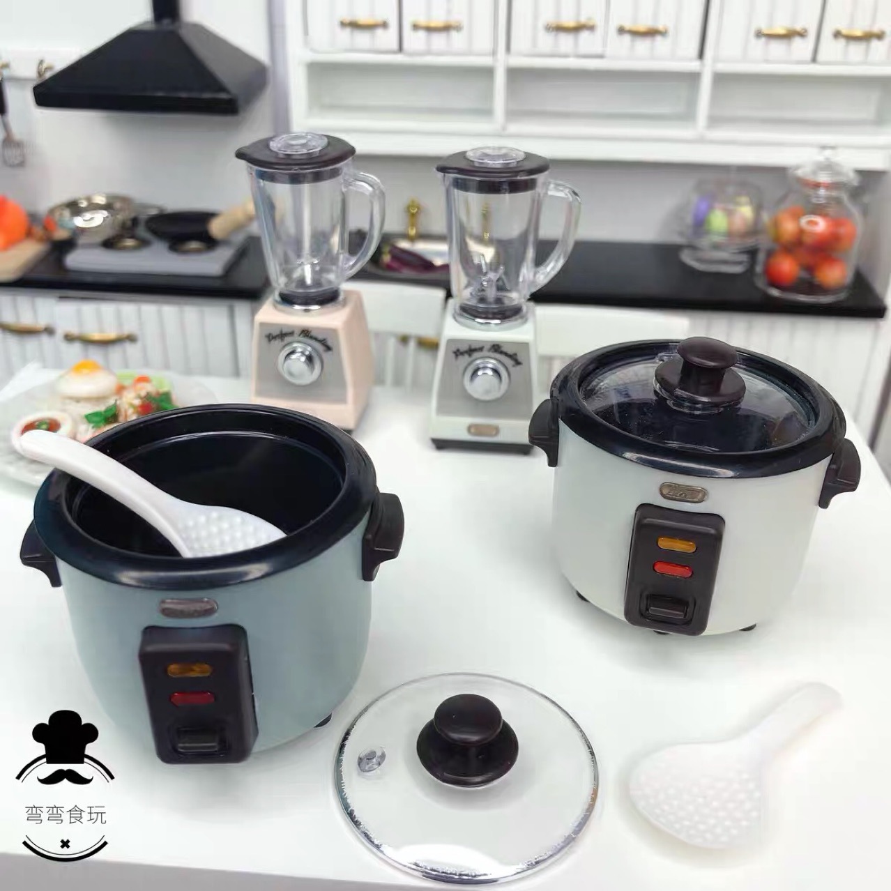 ทารกแรกเกิดการถ่ายภาพ Props เรซิ่น Mini เครื่องใช้ภายในบ้านกาแฟตุ๊กตาตกแต่งอุปกรณ์ถ่ายภาพ Photo Props