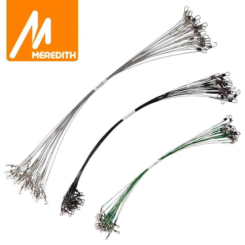 MEREDITH Chống Cắn Dây Đầu Dây Cho Câu Cá, Tiện Lợi Với Quay Mồi Dụ Cá Phụ Kiện Parker Bass