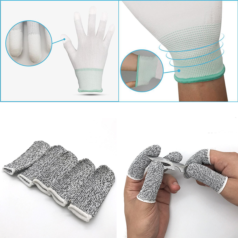 Bọc Găng Tay Cửa Sổ Bộ Phim Tinting Vincy Applicator Dụng Cụ Ngón Tay Tay Bao Phủ Tấm Dán Bảo Vệ Lắp Đặt Găng Tay Xe Tiếp Tế