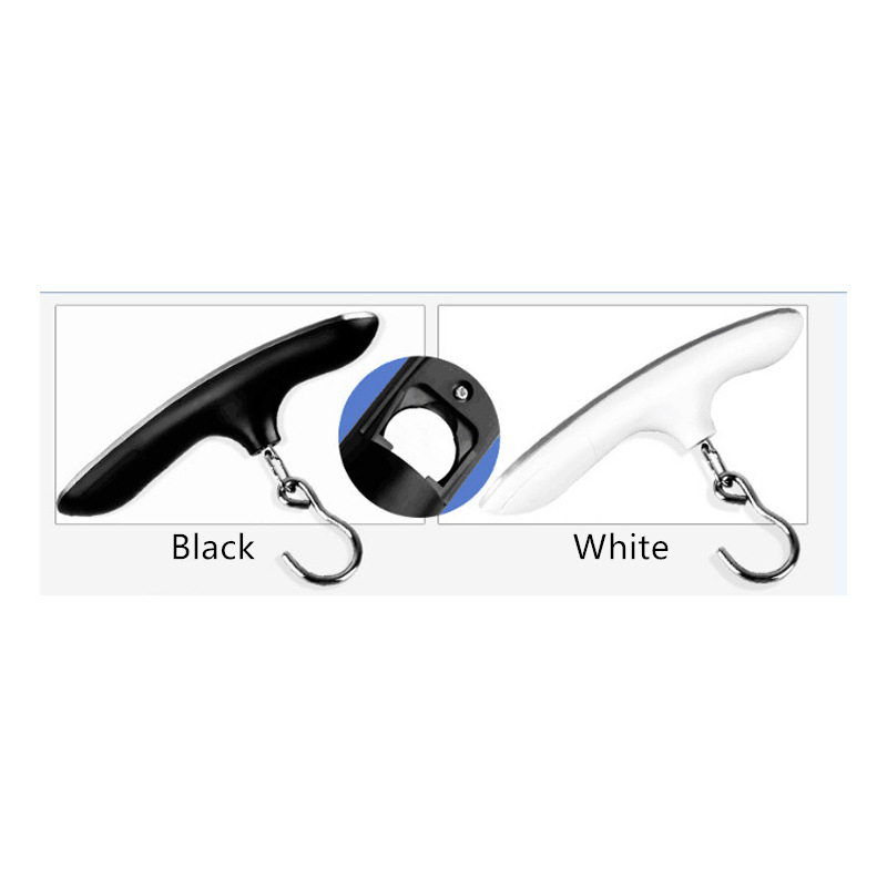 Bilancia portatile Display LCD digitale 110lb/50kg Bagagli elettronici Appesi Valigia da viaggio Pesa Bagagli Bilancia da pesca con gancio