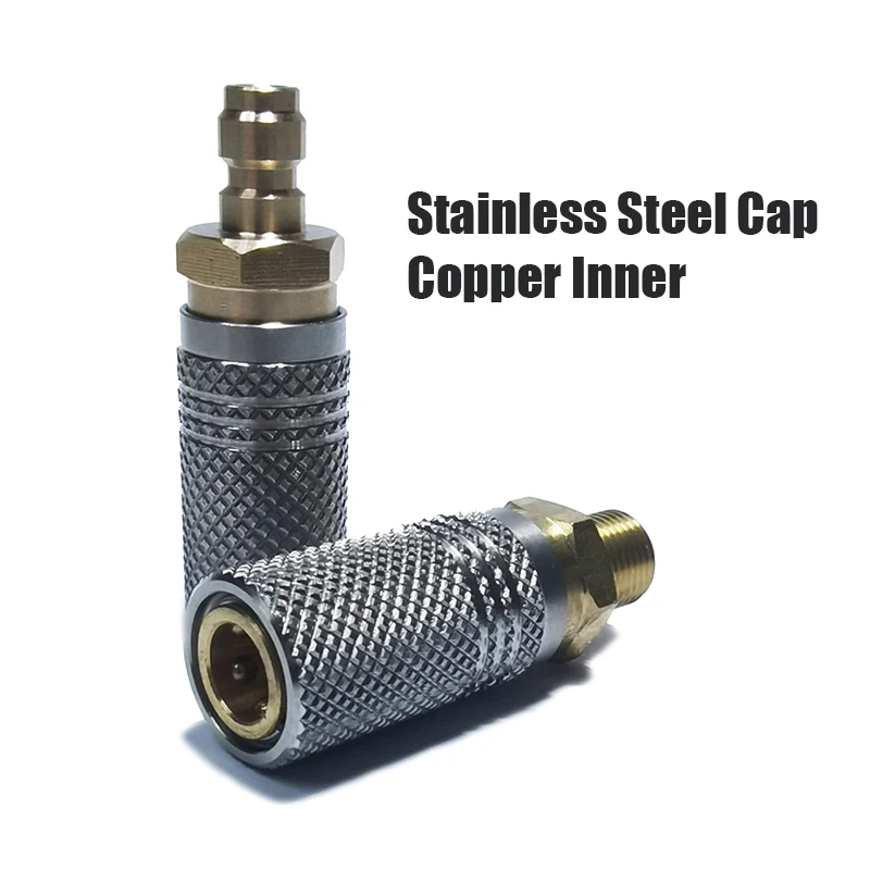 Mở Rộng Không Sạc Nhanh Chóng Phát Hành Bộ Chuyển Đổi Ổ Cắm 1/8BSP(G1/8) 8Mm Núm Vú Phụ Kiện