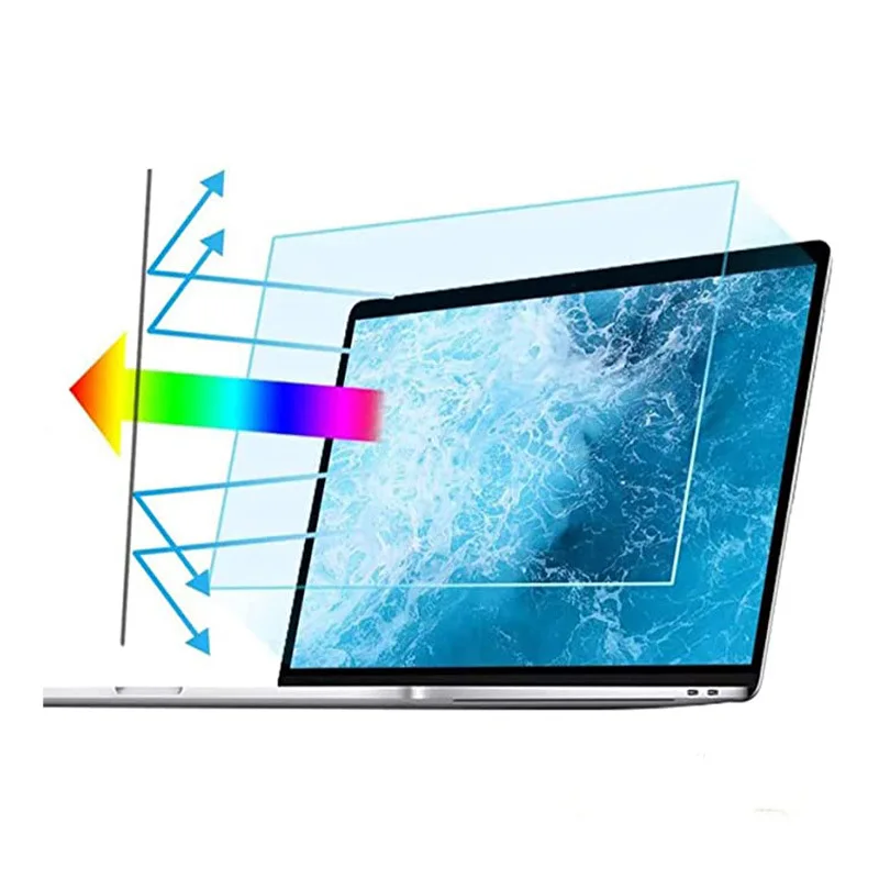 ป้องกันแสงสีฟ้าปกป้องหน้าจอสำหรับแล็ปท็อป 14 15.6 15 16 11 12 MacBook Air Pro 13 นิ้ว M1 M2 Anti-สะท้อนแสง/Glare Matte ฟิล์มกันน้ำป้องกันลายนิ้วมือ
