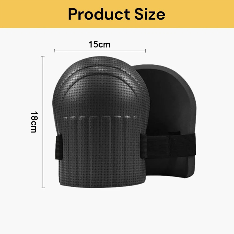 Knee Protection Pad EVA Foam Tile Mud Workers Knee Paste Waterproof Non-slip Ergonomic Knee Pads for Floor/Brick/Garden Work