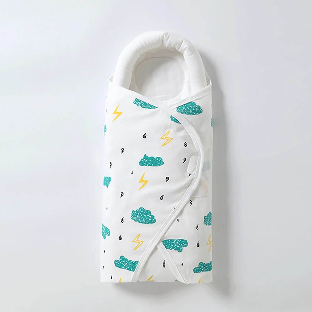 Manta envolvente para bebé recién nacido de 0 a 6 meses, saco de dormir de dibujos animados, 100% algodón, 1tog