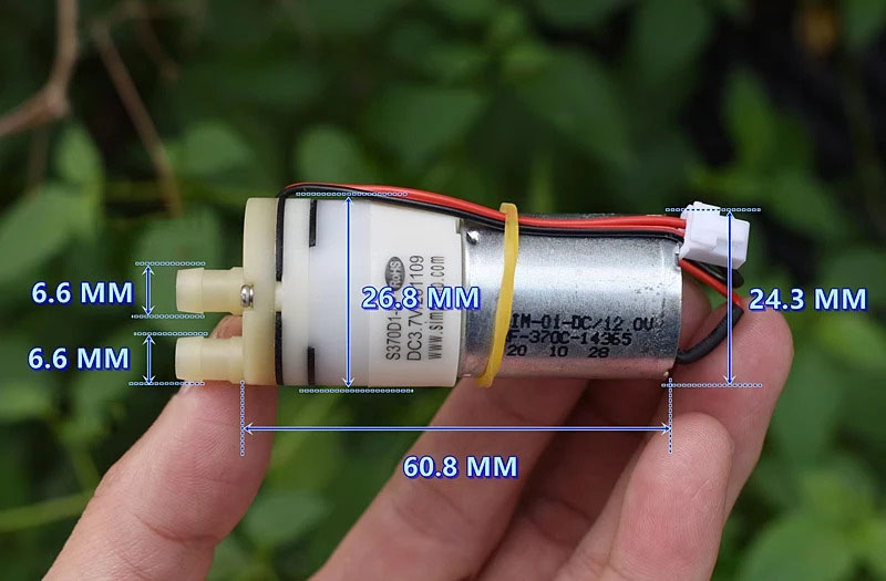 S370D1-LP DC 3V-12V 3.7V 12V マイクロ小型 370 モーターウォーターポンプダイヤフラム自吸式吸引ポンプ DIY タンクティーテーブルポンピング