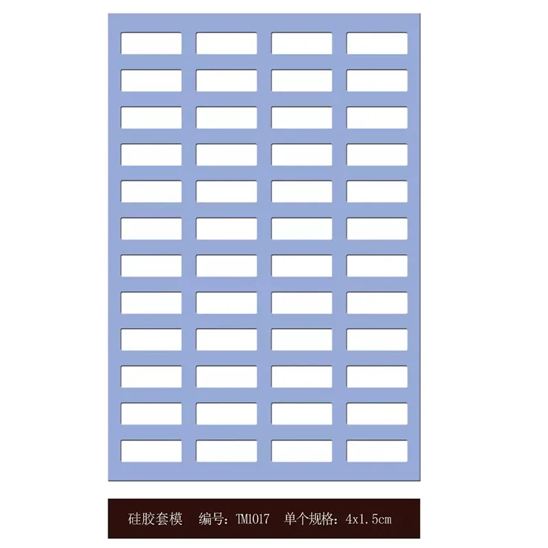 Moules à Chocolat en Silicone, Ustensiles de Cuisson, Gâteau, Carré, Rectangle, Alimentaire, Taille A4, Épaisseur 2mm, Bricolage, Ensembles Faits à la Main