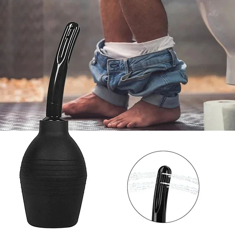 Bidé portátil de pequeña capacidad, limpiador de 89ml, Enemator Rectal, jeringa de Enema, flujo de ducha, Enema, limpieza de Colon, accesorios de bidé