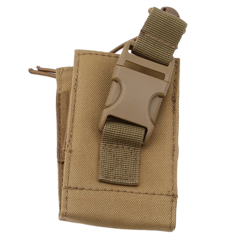 2024 Custodia per radio Caccia Walkie Talkie Supporto per interfono Borsa da appendere Molle Custodia per riviste in nylon Tasca Caza
