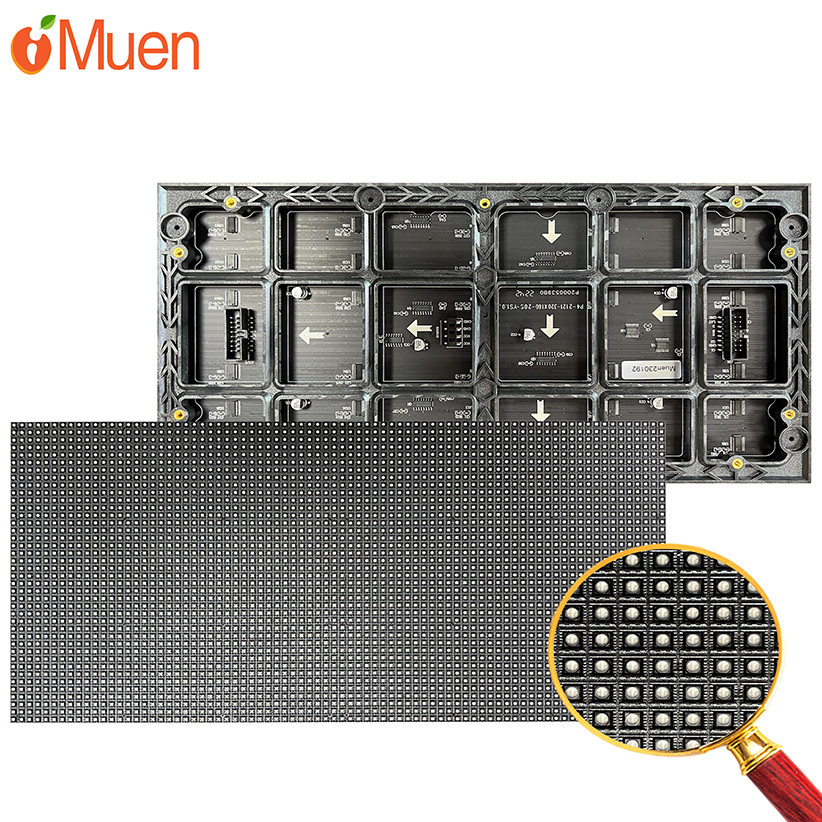 P4 внутренний SMD светодиодный дисплей модуль 320x160 мм 1 / 20 Сканирование 80x40 точек для фотоэкрана