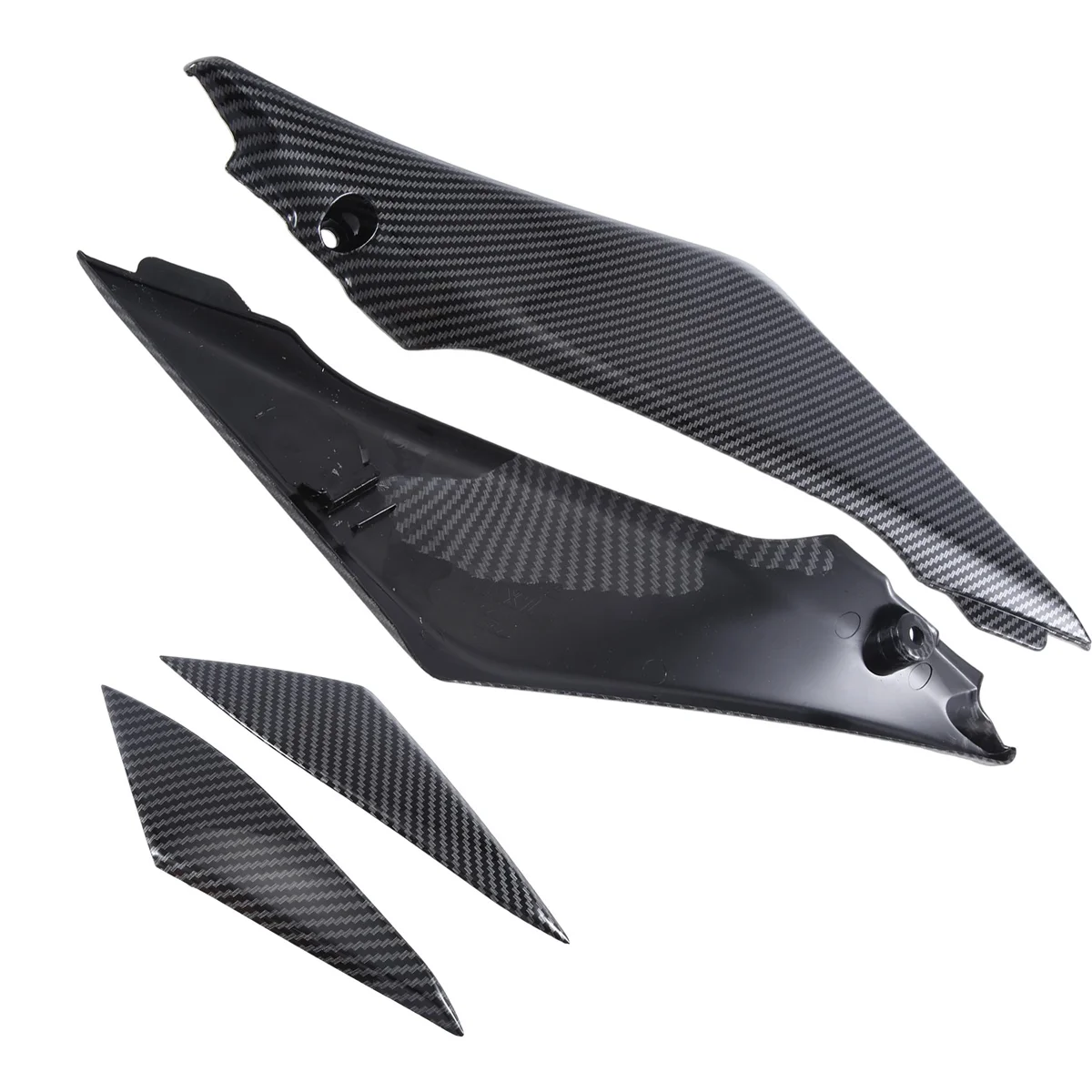 Penutup samping tangki bensin motor warna serat karbon Fairing untuk GSX-R GSXR 1000 2005-2006 K5 K6