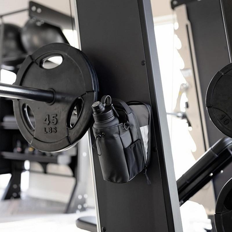 Magnetic GYM ขวดน้ําผู้ถือกระเป๋าโทรศัพท์แบบพกพากระเป๋าสะพายกระเป๋าโทรศัพท์แม่เหล็กในตัวสําหรับผู้ชายผู้หญิงกีฬาฟิตเนส