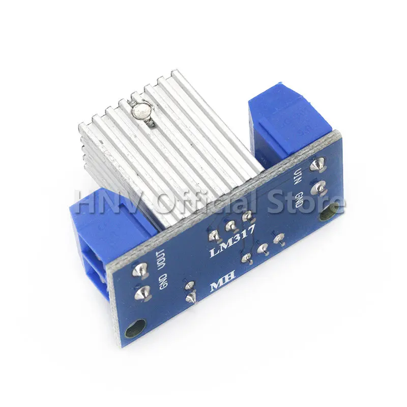 LM317 DC-DC преобразователь понижающий модуль печатной платы линейный регулятор LM317 регулируемый регулятор напряжения источник питания