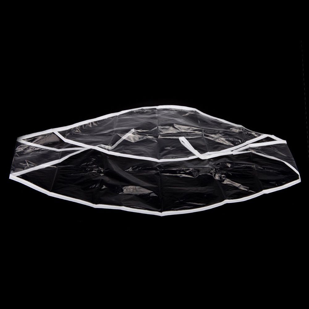 Reusable Wind Cap Transparent Hood Bonnet Hair Hat