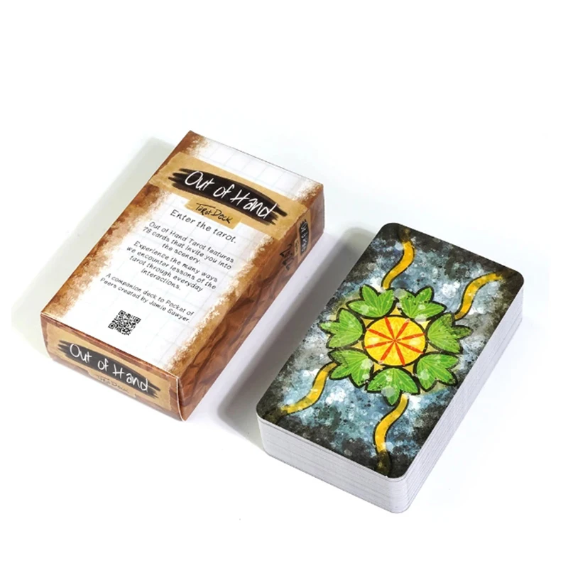 78 ชิ้นการ์ดมือไพ่ทาโรต์ Divination Tarot Board เกมดาดฟ้า Fortune Telling Family Party Guide รุ่น Edition