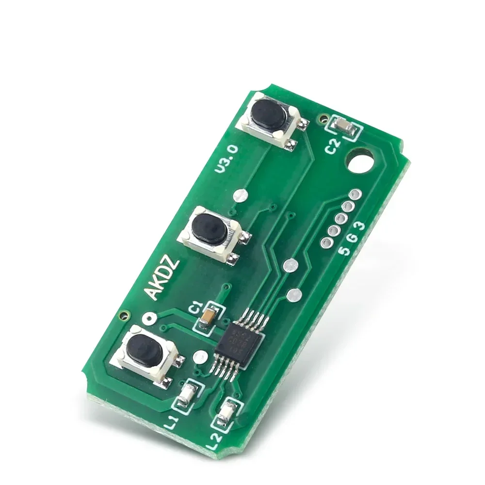 Keyyou-車のキー回路基板,3ボタン,id60,id63チップ,433mhz,フォードフォーカス,モンデオ,フィエスタ,c max,ギャラクシーに適しています