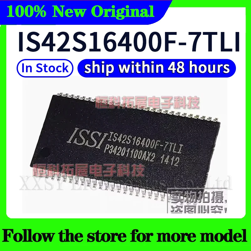 IS42S16400J-6TLI IS42S16400J-7TLI IS42S16400A-7T IS42S16400B-7TL IS42S16400F-6TLI IS42S16400F-7TLI Nuovo di alta qualità
