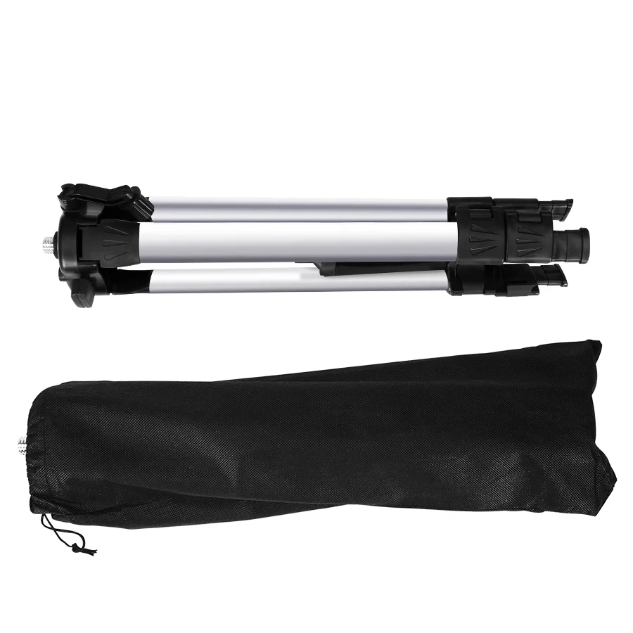 Trípode de nivel láser HILDA de 1,2 M, trípode profesional adecuado para nivel láser, trípode de aluminio con 5/8 ajustable