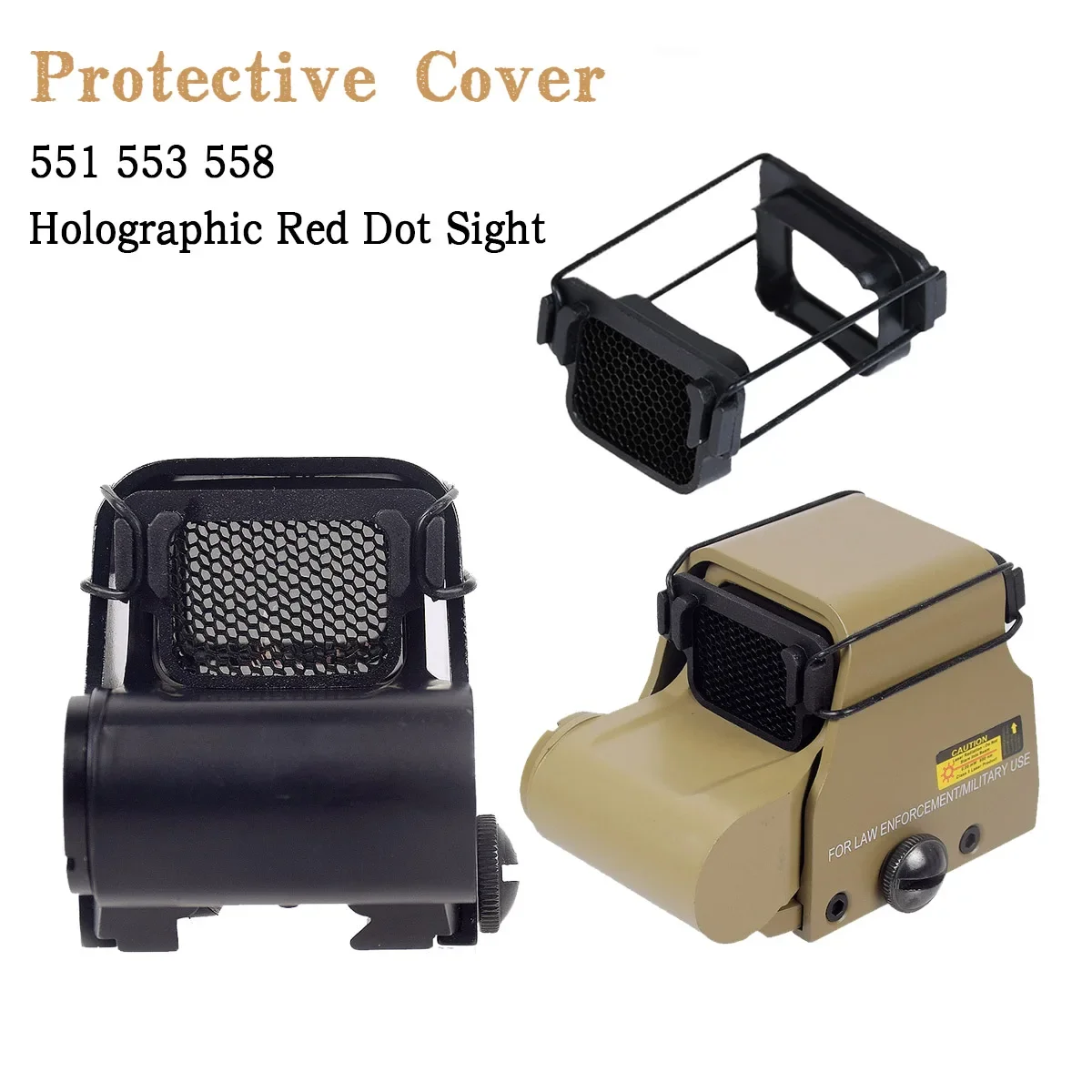 Cubierta protectora táctica Killflash Kill Flash para 551 552 553 518 558 512 XPS2 EXPS2 XPS3 EXPS3 Flash de vista de punto rojo holográfico