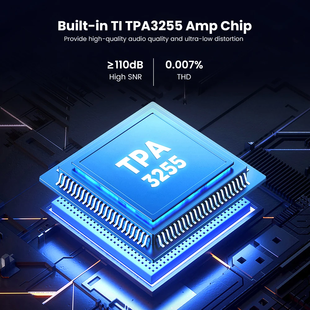 AIYIMA A07 MAX Stereo Power Amplificador TPA3255 Class D Digital  Speaker Amp 300Wx2 BTL Audio Amplifier for Passive Speaker