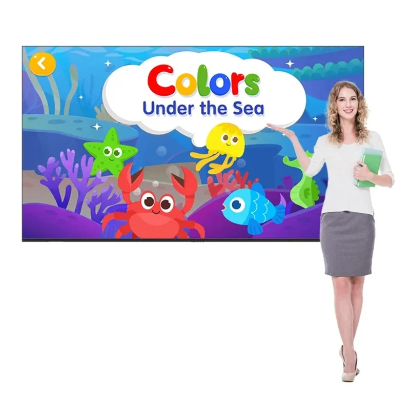 Factory Price 4k 65Inch Touch Screen Multi-language Software Lcd Smart Tv Android Interactive Whiteboard