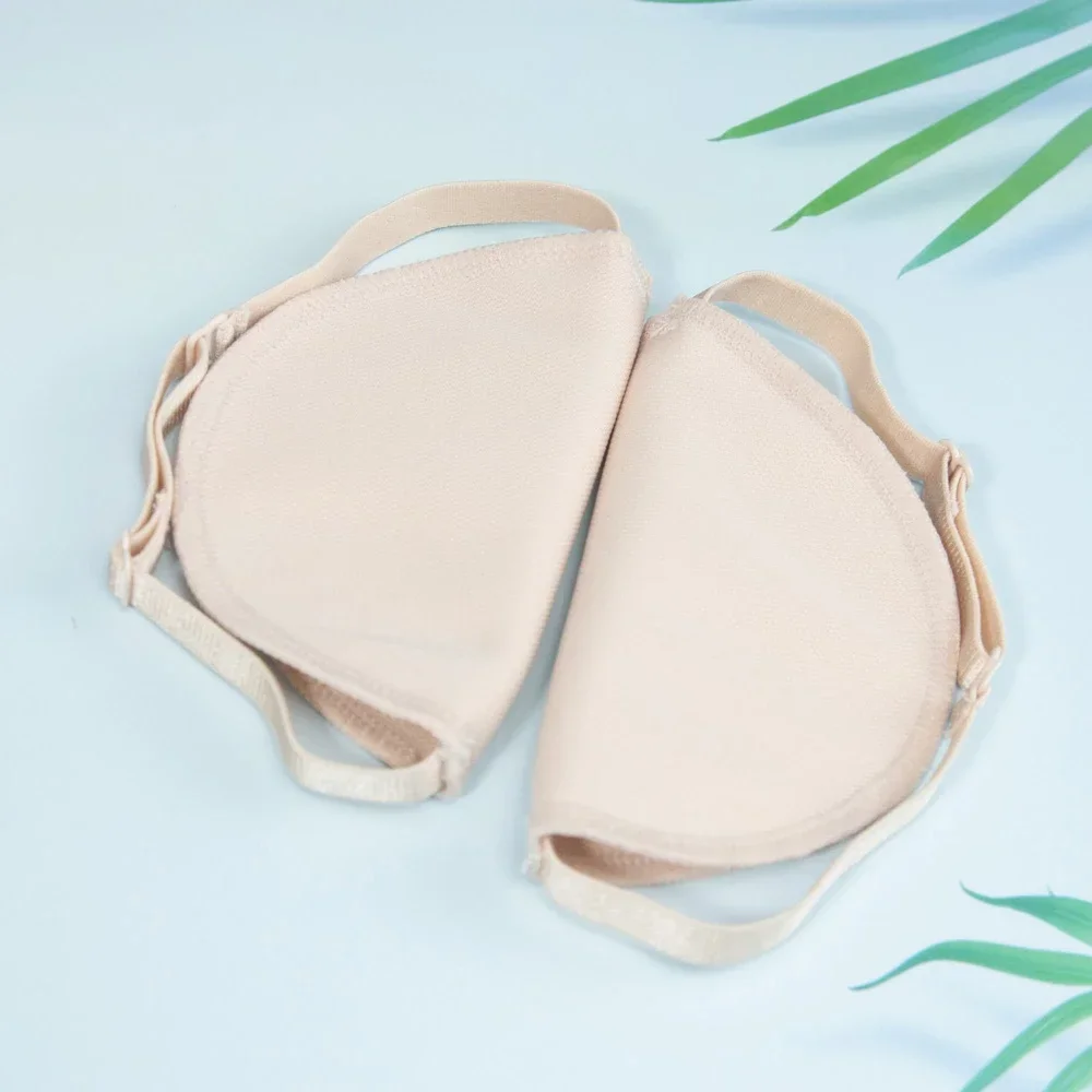 Almohadillas absorbentes para el sudor, desodorante lavable para axilas, almohadilla absorbente de Perfume reutilizable para el sudor, protectores para axilas, 2 uds.