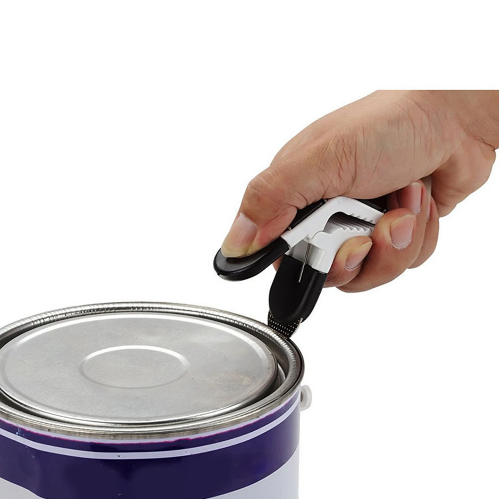 1 Piece Magnetic Paint Brush Holder Clip Portable Multipurpose Multi Tool Lid Opener for Renovation Random Color