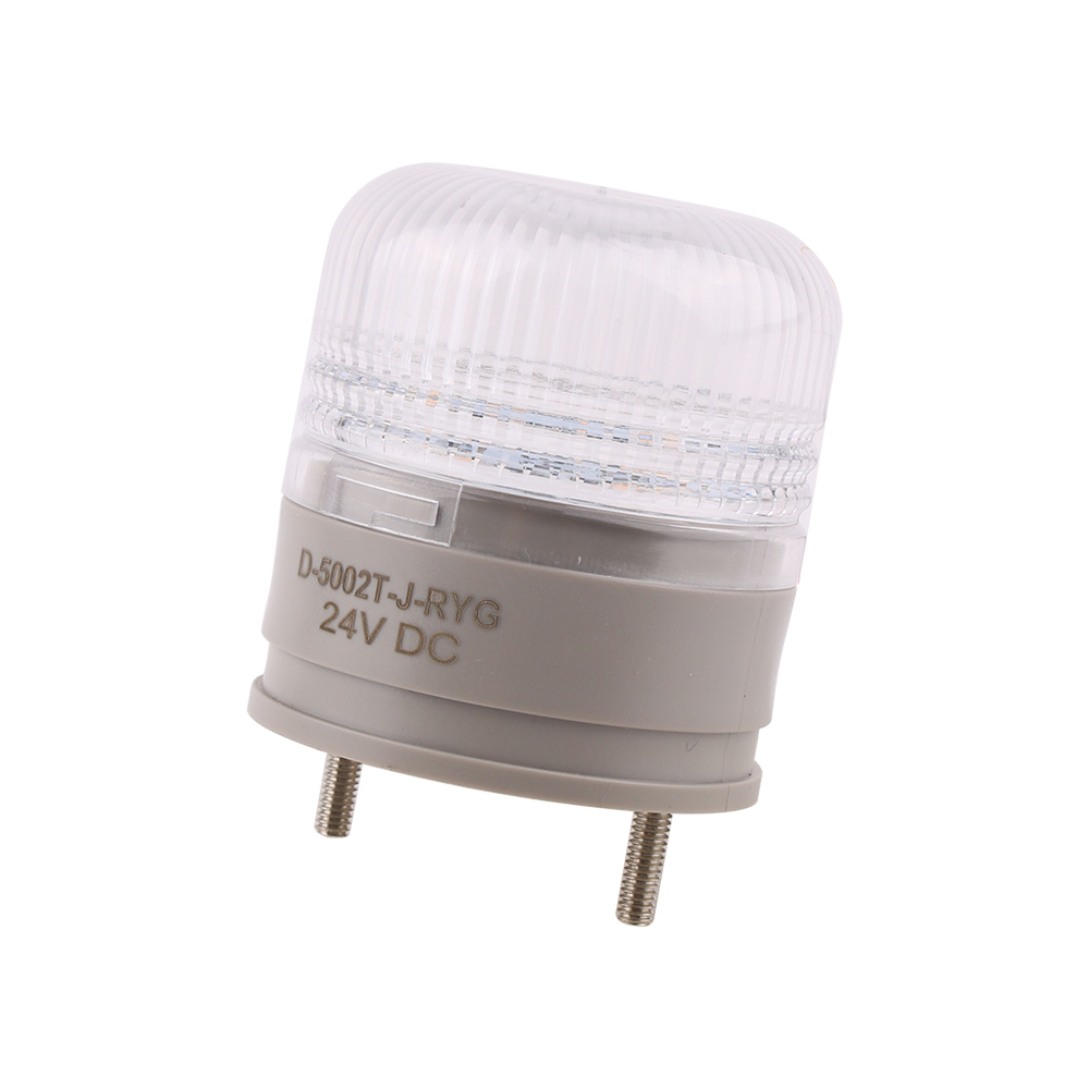 ไฟเตือนสัญญาณกระพริบ3in1สีเหลืองสีแดงสีเหลืองสีเขียว DC12V24V ไฟ LED แสดงสถานะพร้อมออด/ไม่มีเสียงสัญญาณเตือนความปลอดภัยขนาดเล็ก