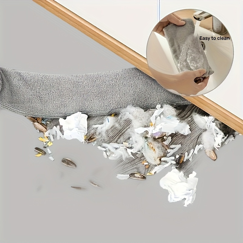 Long Handle Mop Telescopic Duster Cleaning Brush Bendable Head Extendable Pole Long Flat Flexible Duster For Home Cleaning Tool