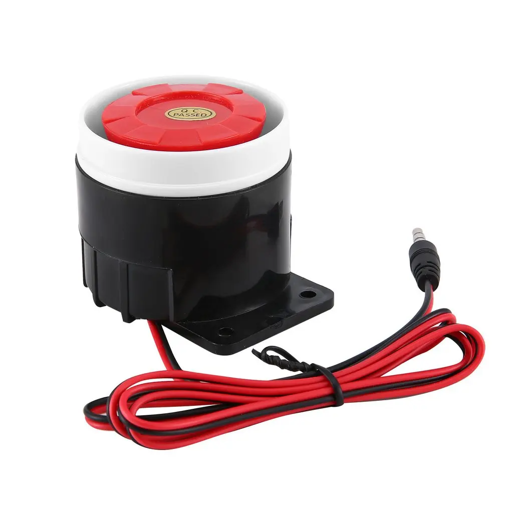 12 V DC Piezo Elektronischer Summer Alarmsirene Sicherheitshupe Elektronischer Summer Alarmsirene Sicherheitshupe 120 dB Alarm Sirendiscount