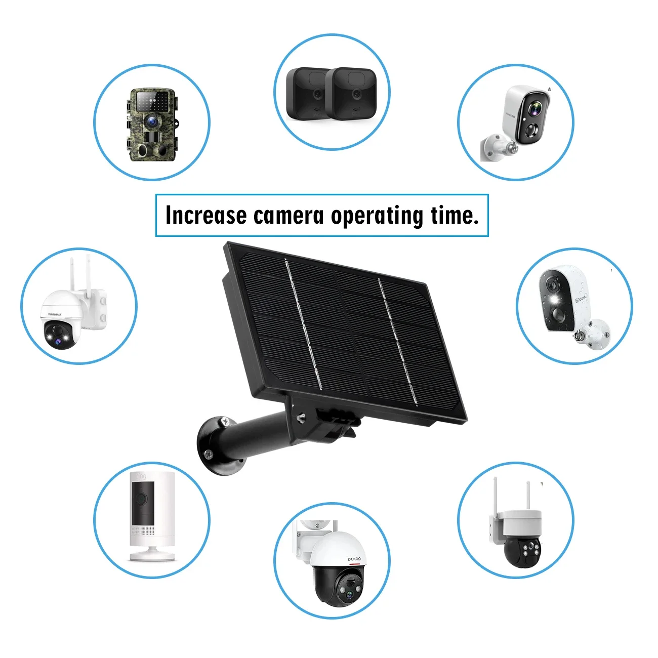 4W Solar Panel Waterproof Micro Output 12V Solar Cells Charge Install 18650 Battery Outdoor For Leds IP Camera  4G Rouer WIFI