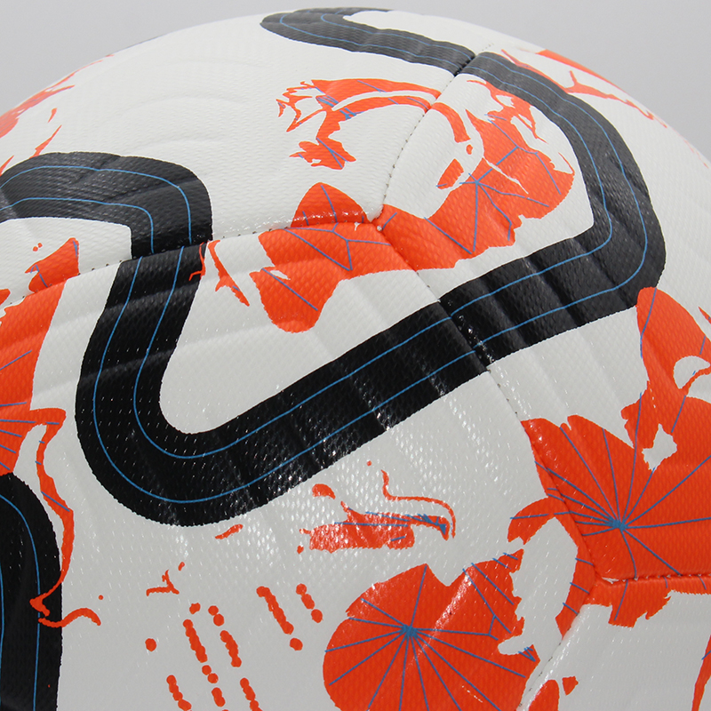 サッカーボール 標準サイズ 5 ミシンステッチボール PU 素材 スポーツリーグ 屋外試合 サッカートレーニングボール Futbol Voetbal