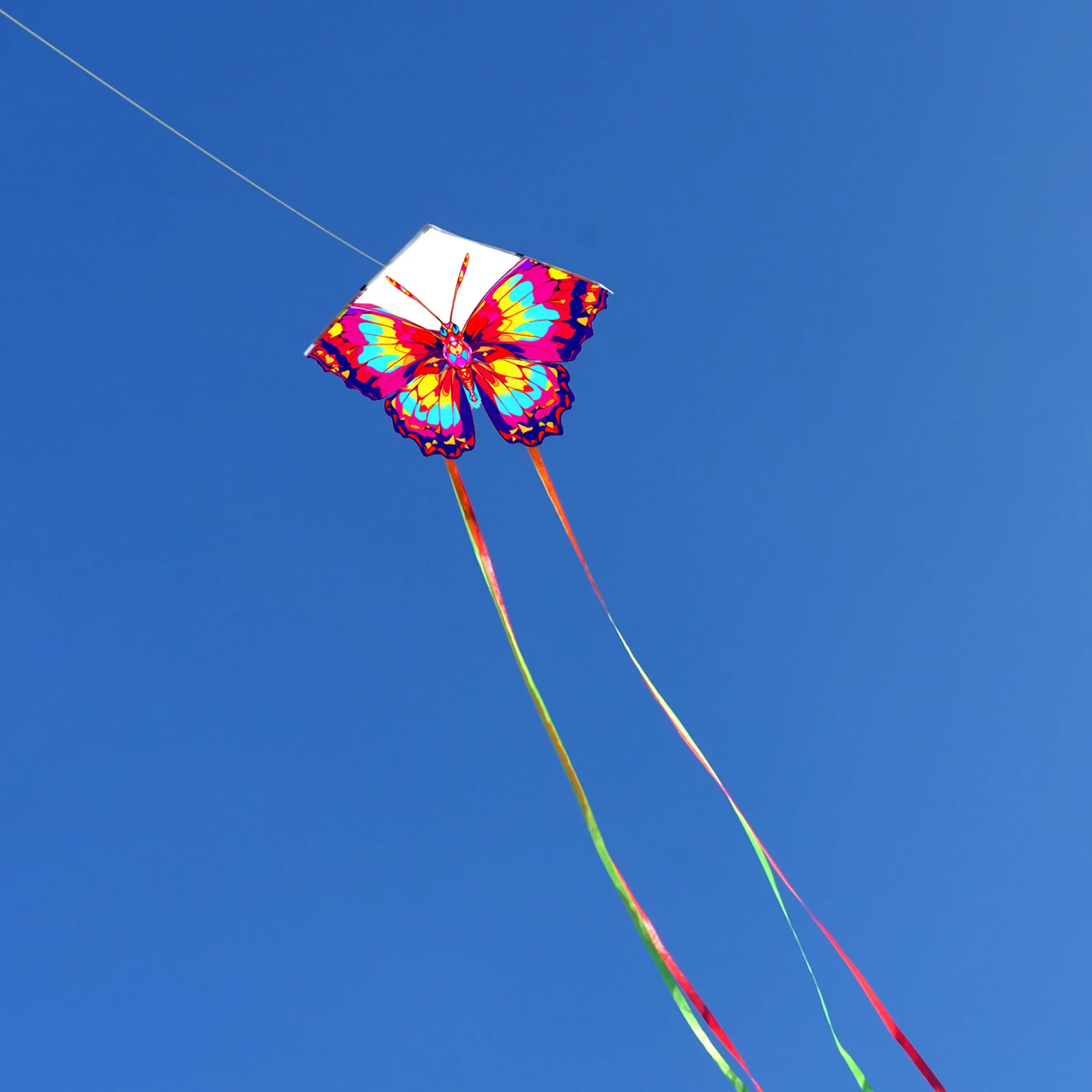 ใหม่มาถึงกีฬาสนุกกลางแจ้งผีเสื้อที่สวยงาม Kite พร้อมที่จับและ String บินดีสําหรับเด็ก
