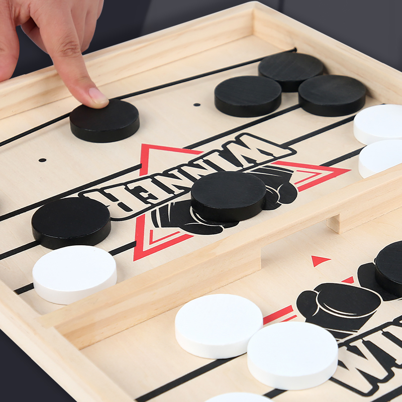 Hóquei de mesa paced sling board quebra-cabeças jogo vencedor rápido festa desktop batalha xadrez pai-filho brinquedos interativos para crianças